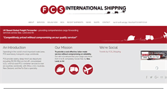 Desktop Screenshot of fcsinternationalshipping.com